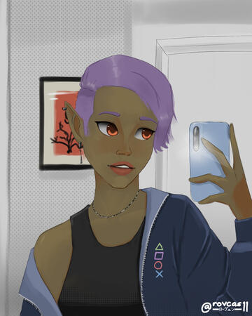 Tiara Mirror Selfie (OC) Tiara Mirror Selfie (OC)
